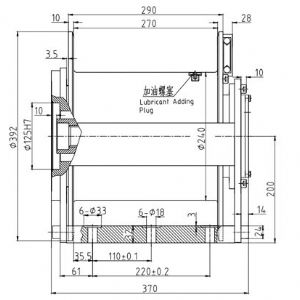 卷?yè)P(yáng)減速機(jī)JQZ760A